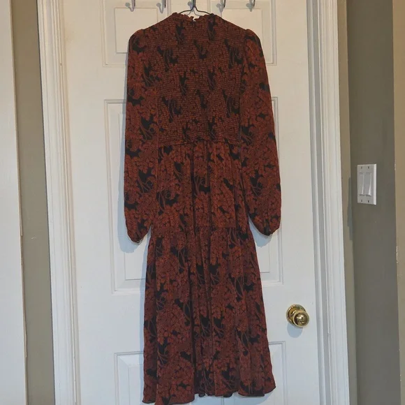 Aritzia Wilfred Le Fou Tiered Long Sleeve Maxi Dress - Picture 9 of 9